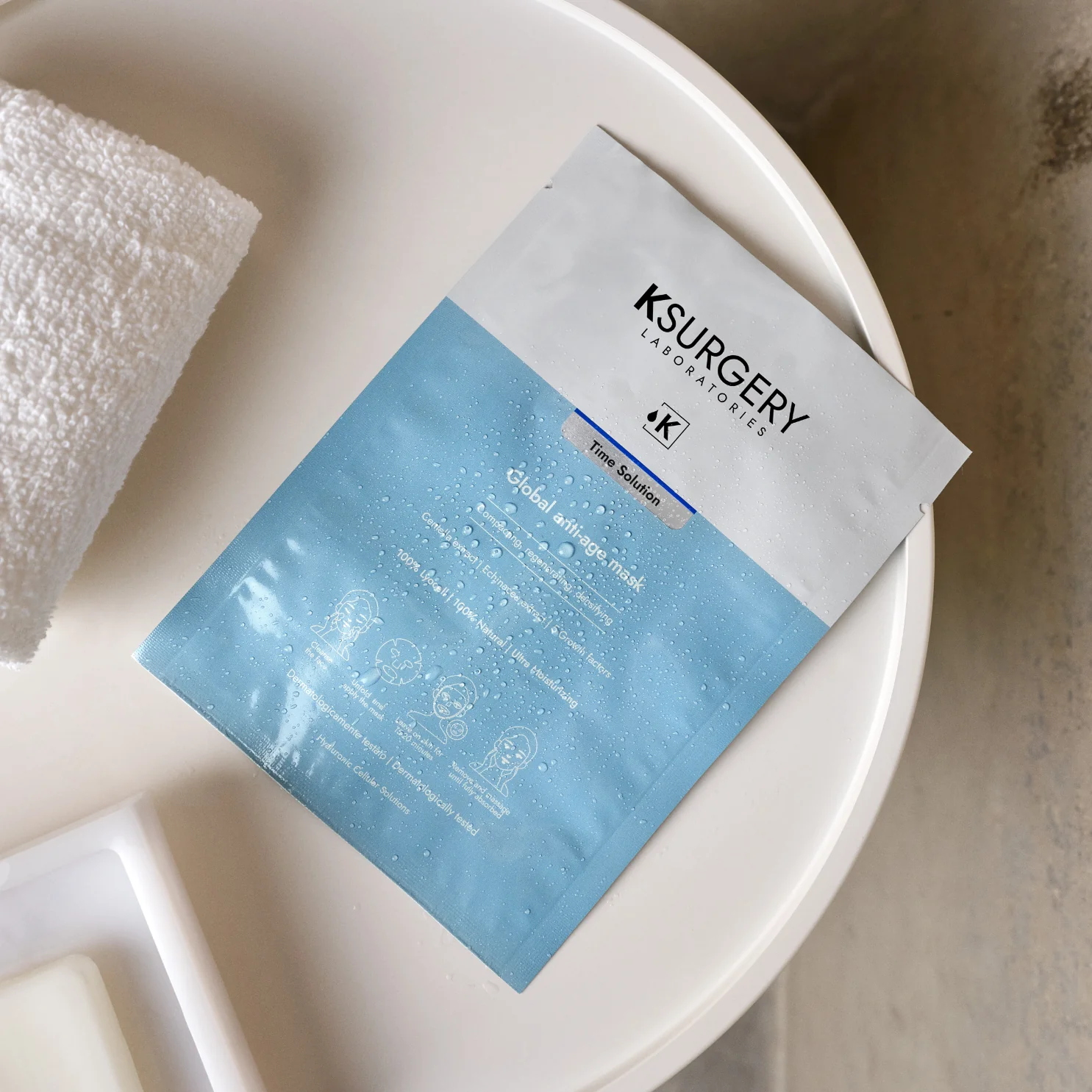 Time Solution l Global anti-age mask<br>Маска глобальный антивозрастной уход, 12x25 ml — изображение 2