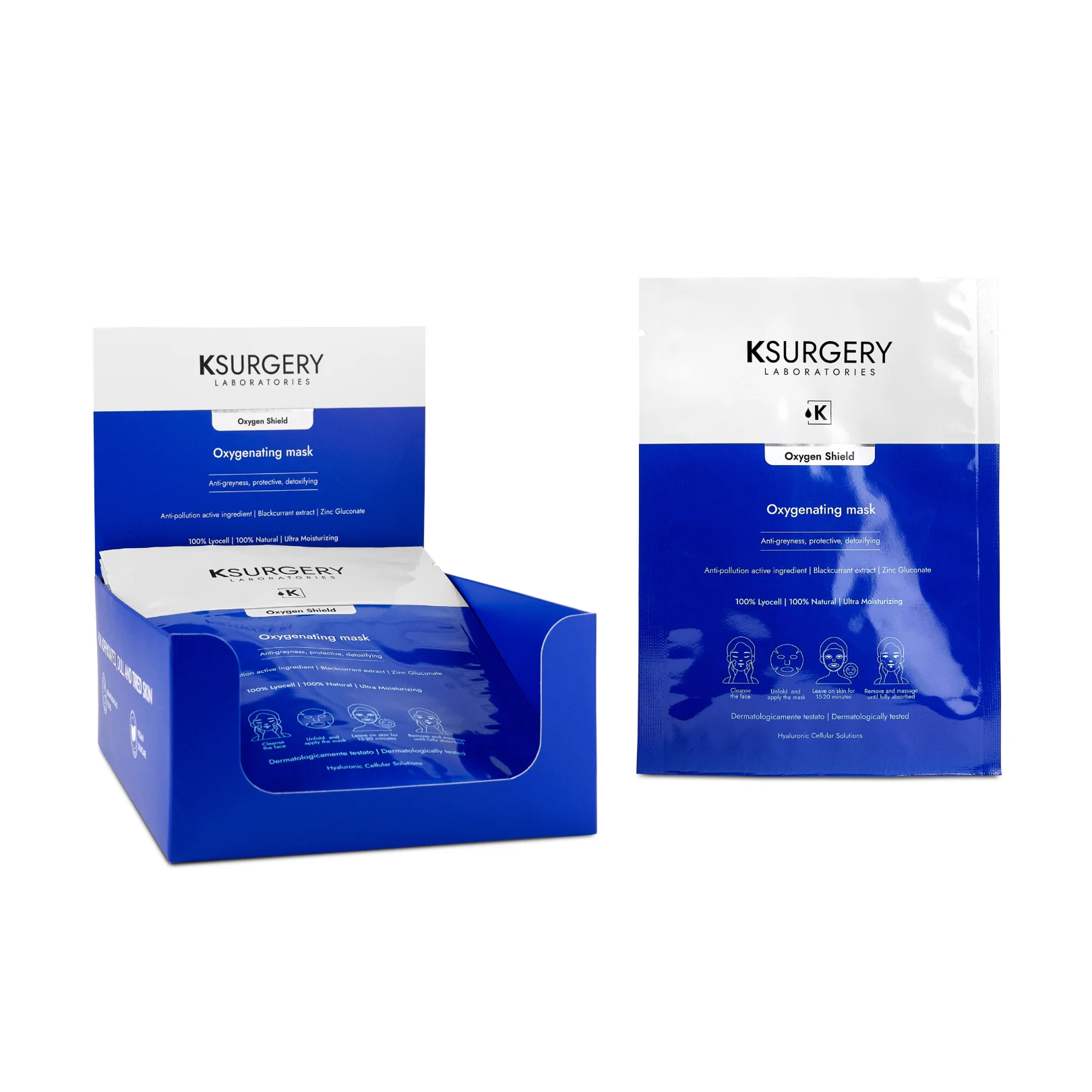 Oxygen Shield l Oxygenating mask<br>Кислородная маска, 12x25 ml