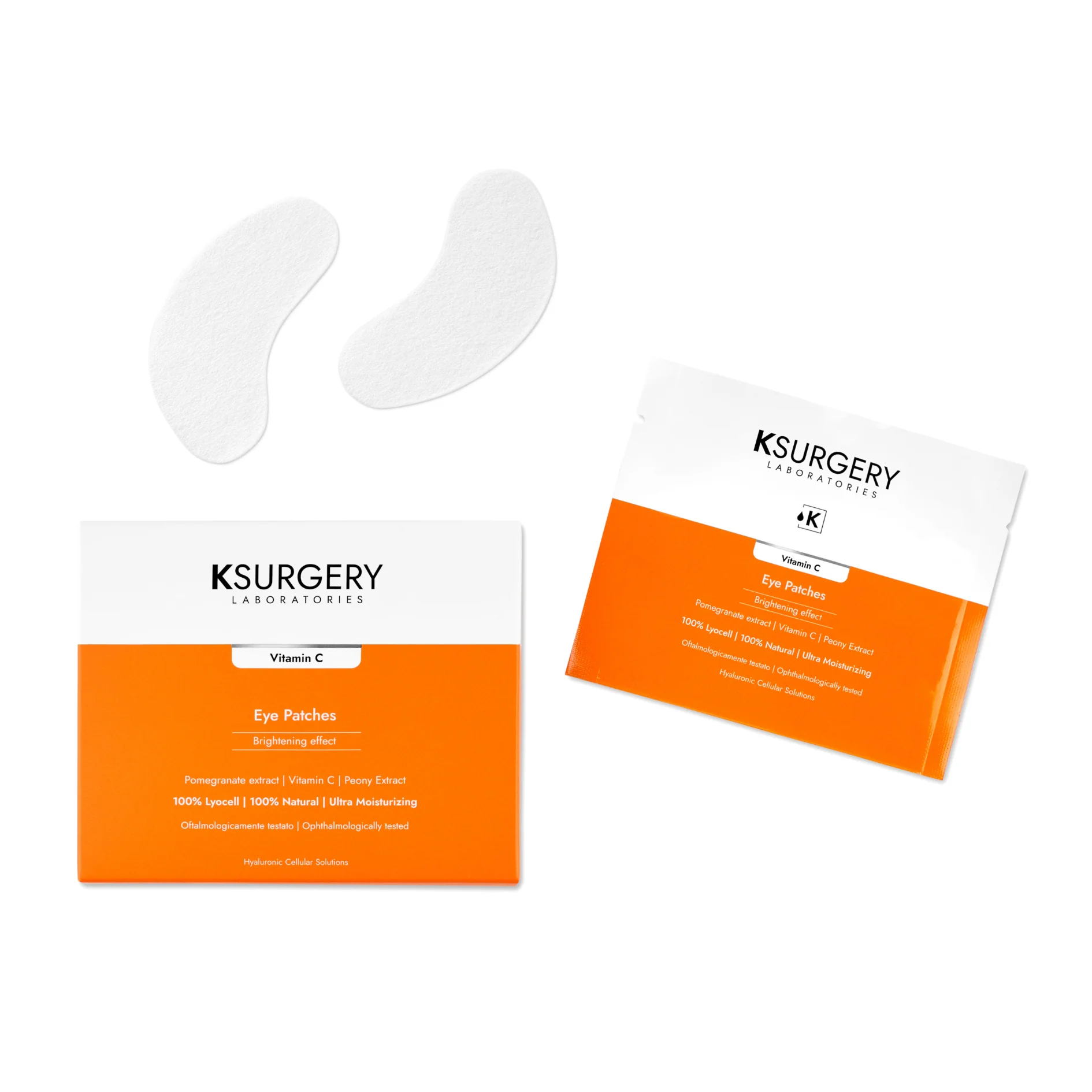 Vitamin C l Eye Patches Brightening effect<br>Патчи для глаз с осветляющим эффектом, 8x5 ml